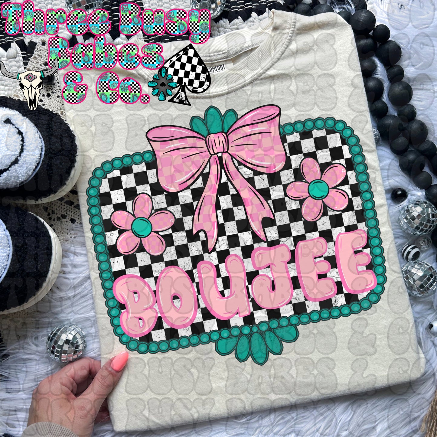 Boujee Checkered