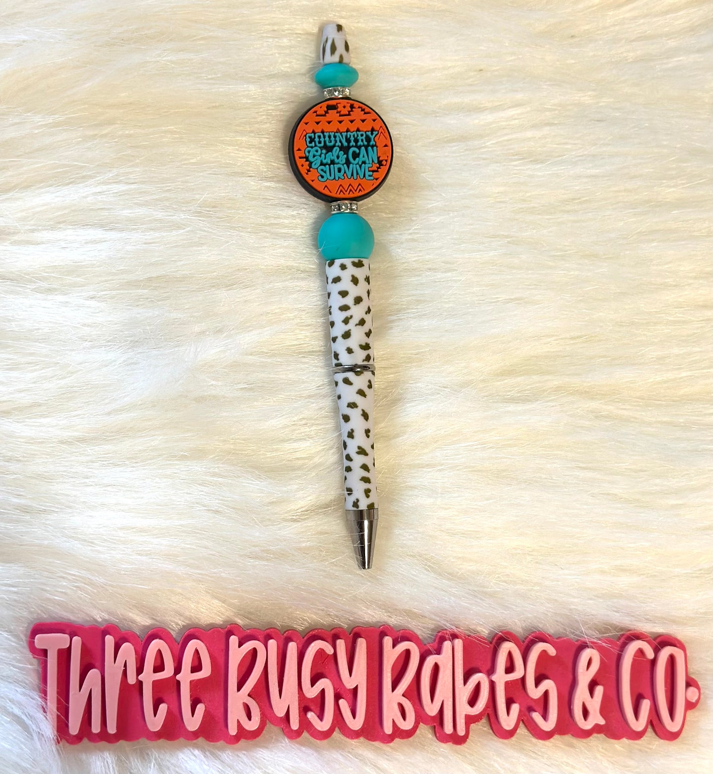 Country Girls Beaded Pen