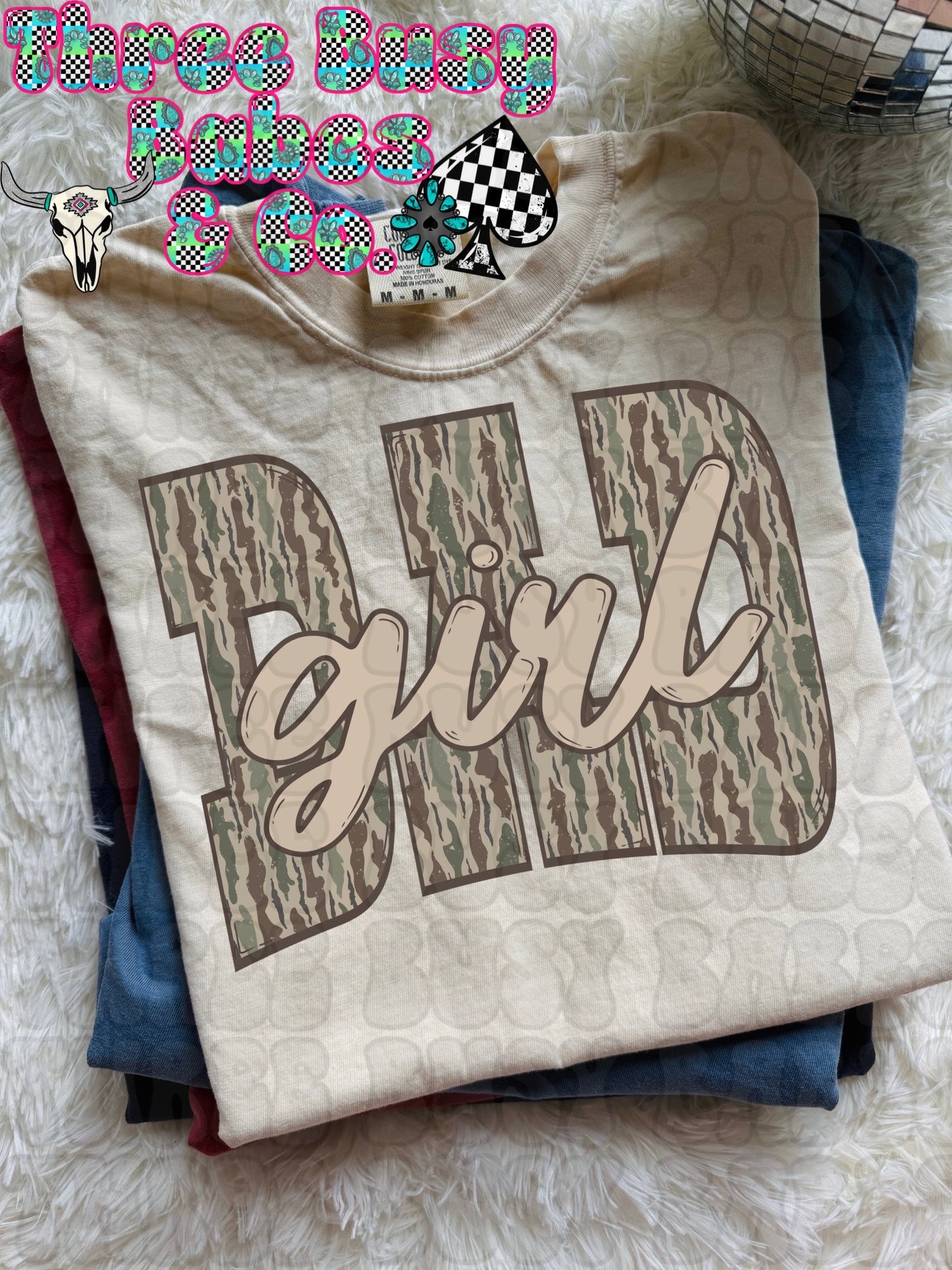 Girl Dad Bottomland Camo