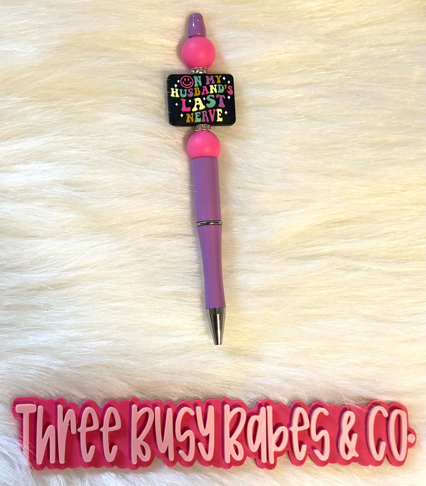 Husbands Nerves Beaded Pen