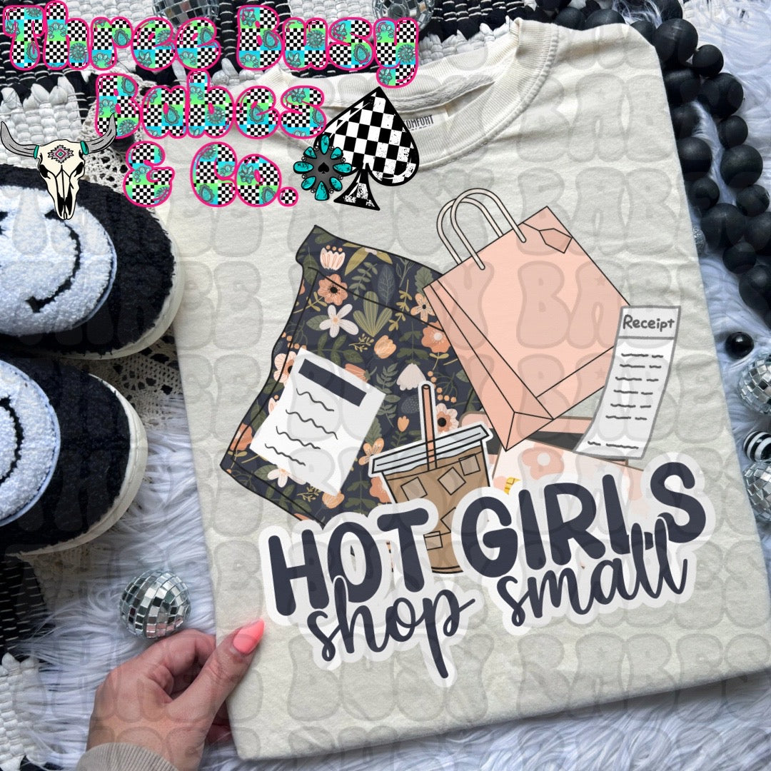 Hot Girls Shop Small