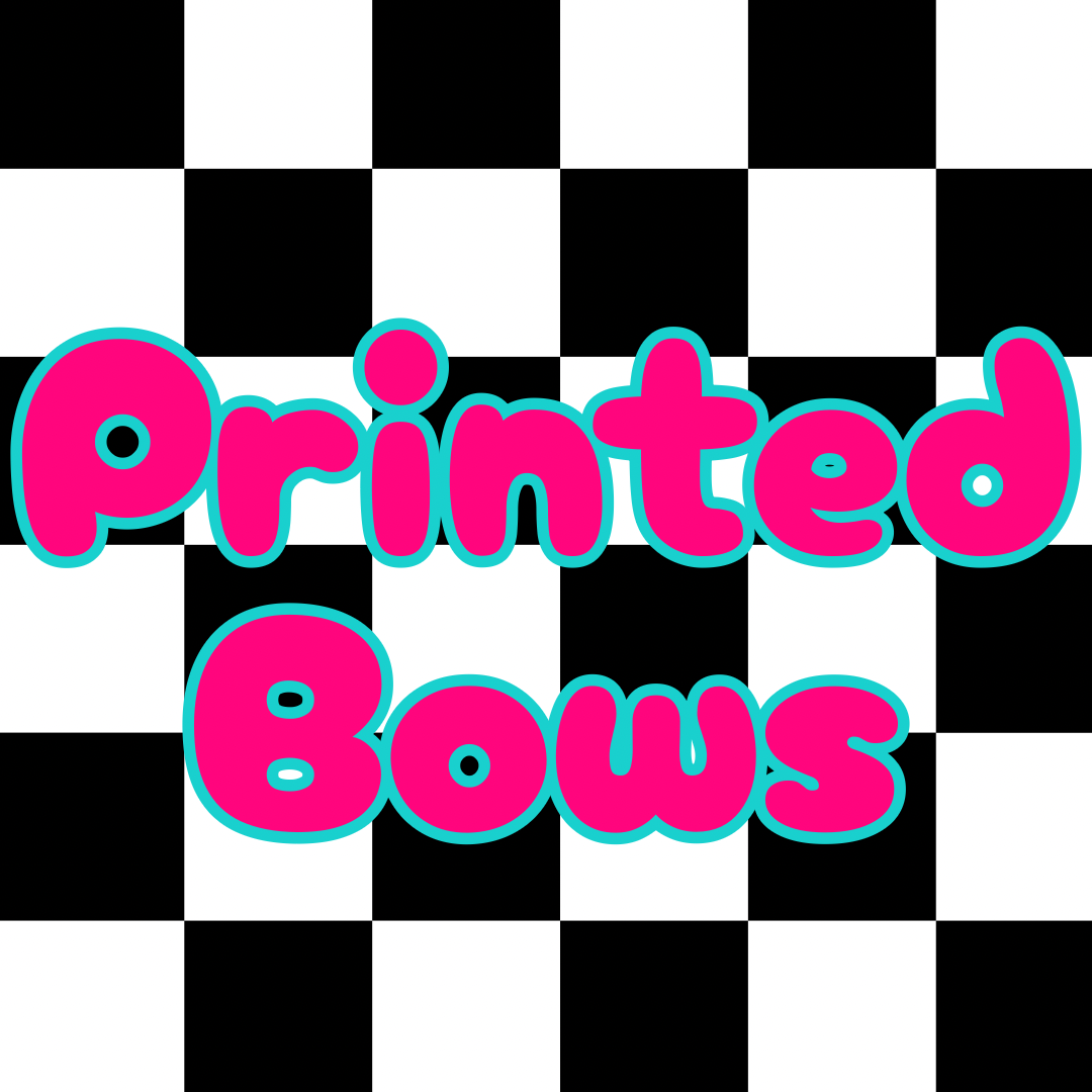 Printed Bows