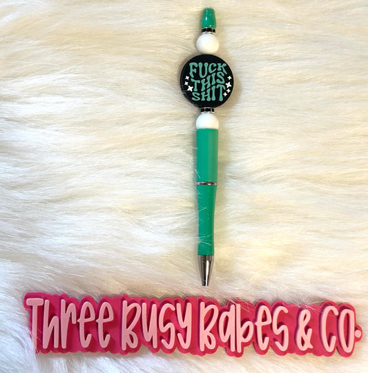 F*** This Sh** Beaded Pen