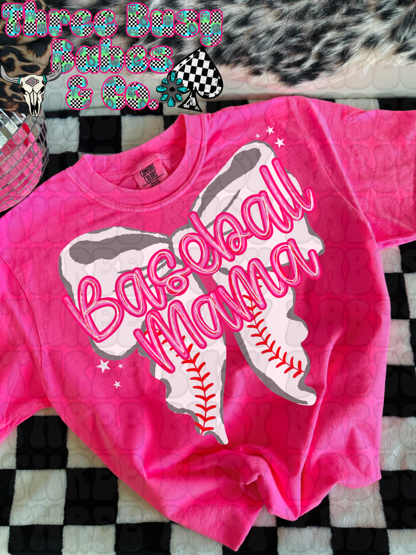 Coquette Baseball Mama