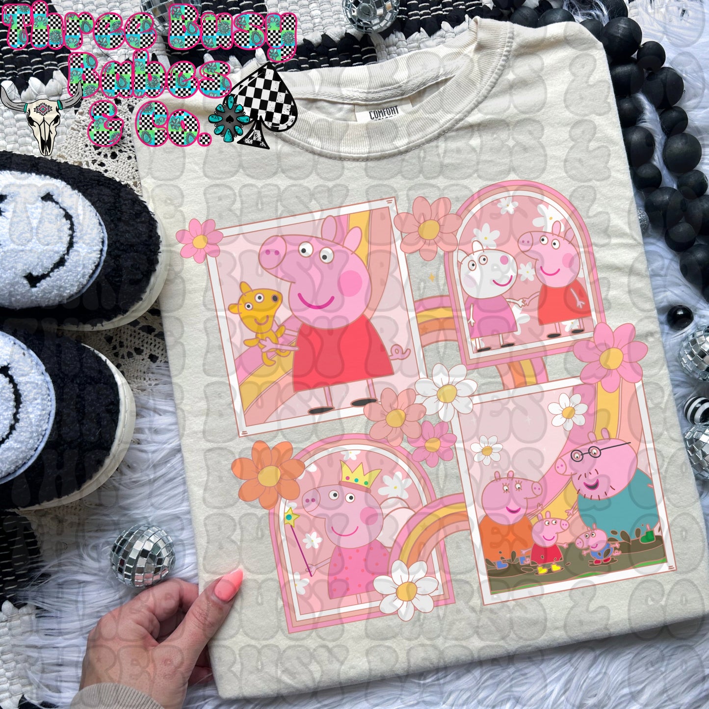 Pink Pig Family