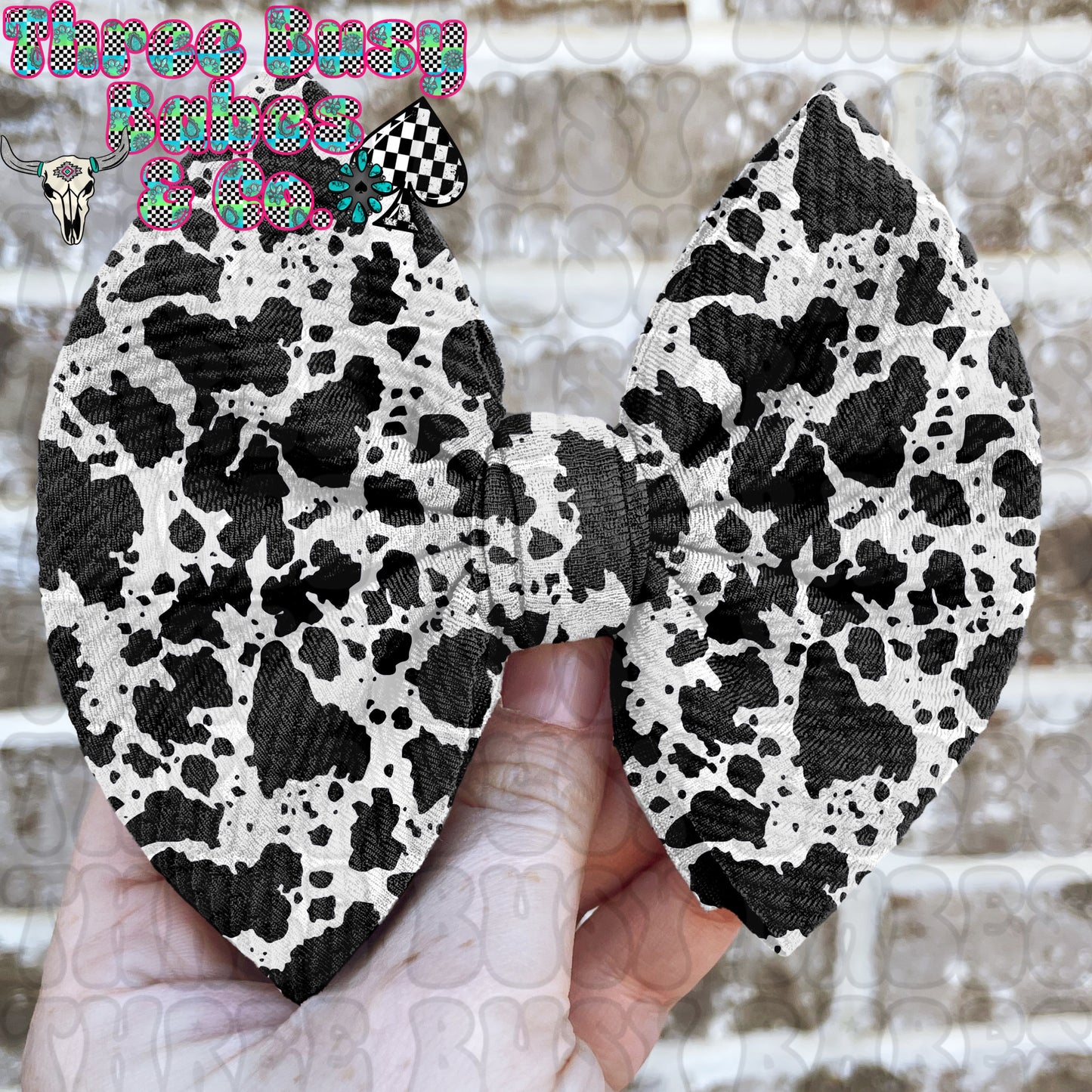 Black Cowhide